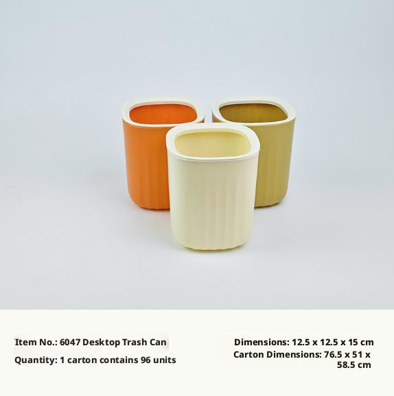 Desktop Trash Can Storage Bin