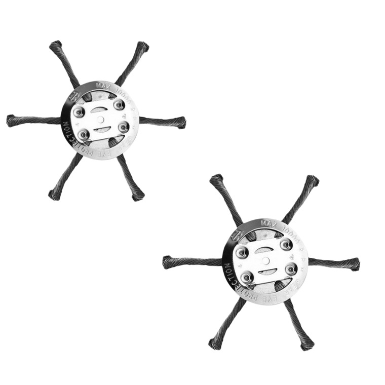 Steel Wire Trimmer Head Rust Removal Brush Wheel 6 Inch 6Wire Brush