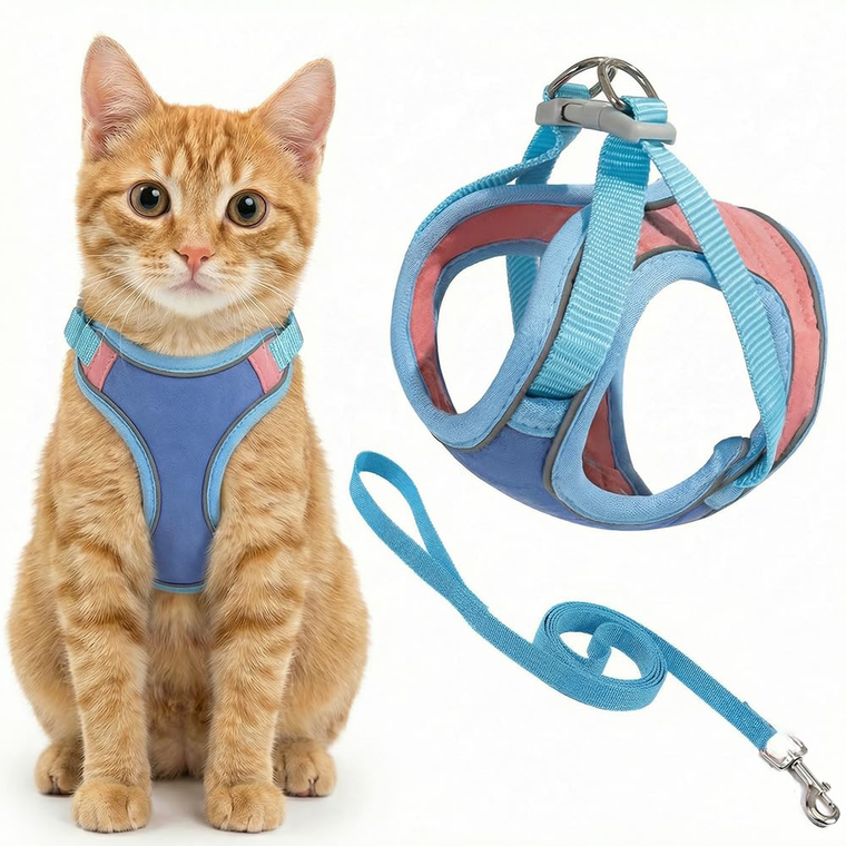 Pet Leash Pet Harness Cat Harness Set Dog