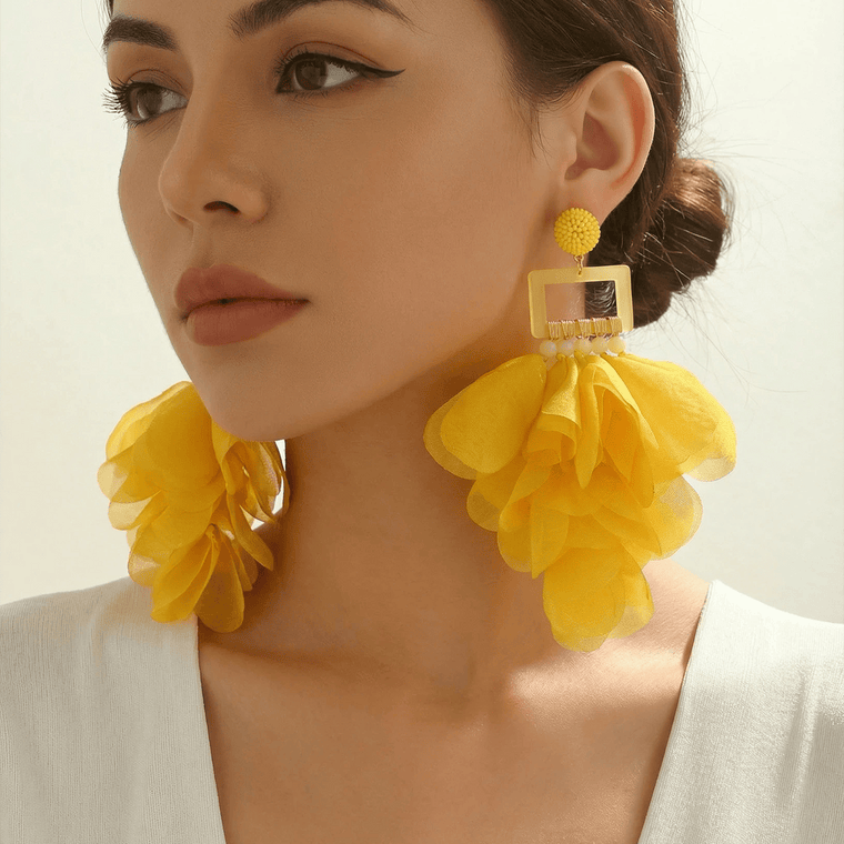 Bohemian Handmade Earrings Beach Vacation Style Earrings Eye-Catchin