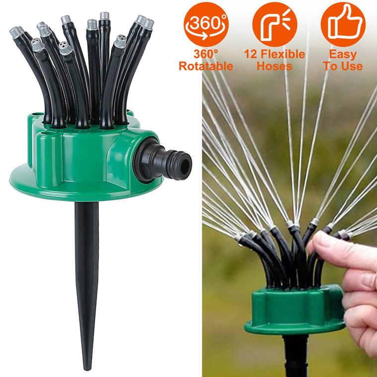 Rotating Lawn & Garden Sprinkler