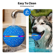 Dog Toys Rechargeable Smart Balls Bouncing Ball Dog Toys Automatic Elastic