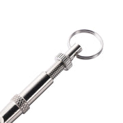 1Pc Training Puppy Pet Dog Whistle Two-Tone Ultrasonic Flute Stop