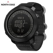 NORTH EDGE Men's sport Digital watch Hours Running Swimming Military