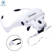 Magnifier Glasses With LED Light, Headband Illumination Magnifier