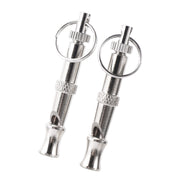 1Pc Training Puppy Pet Dog Whistle Two-Tone Ultrasonic Flute Stop