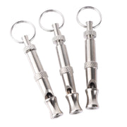 1Pc Training Puppy Pet Dog Whistle Two-Tone Ultrasonic Flute Stop