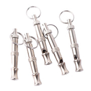 1Pc Training Puppy Pet Dog Whistle Two-Tone Ultrasonic Flute Stop