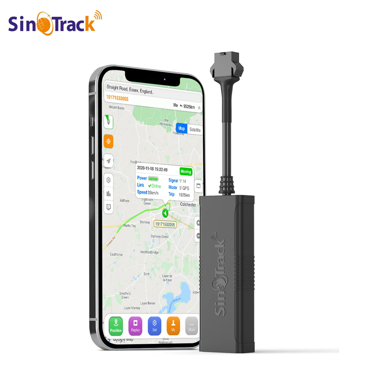 Mini GPS Tracker ST-901M Vehicle Tracking Device Car Motorcycle GSM