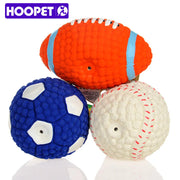 HOOPET Pet Dog Toy Balls Squeak Puppy Toys Interesting Tennis