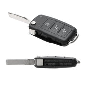 3 Buttons Car Key Shell Remote Flip for