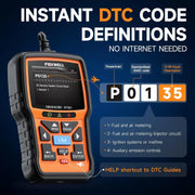 FOXWELL NT301 OBD2 Scanner Check Engine Code Reader Professional ODB2