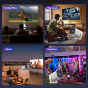 Portable HD 720P Projector with Remote