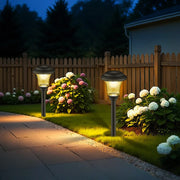 Solar Lamp Waterproof Outdoor Path Stake Lights for Landscape Garden
