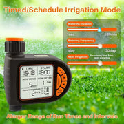 Smart Garden Timer Irrigation Set IPX5 Waterproof LCD Automatic