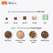 4L Automatic Pet Feeder for1/2Cats,WiFi Smart Feed Automatic Pet