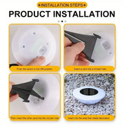 Waterproof Solar Garden Lights Outdoor Use Landscape Lighting for