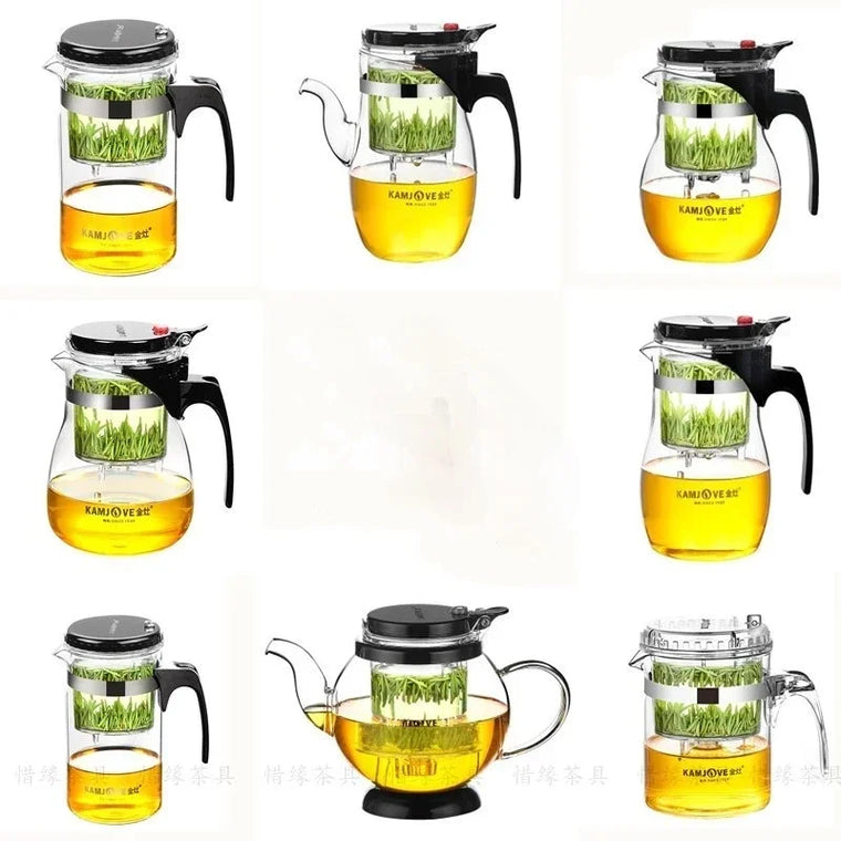 Various Kamjove Glass Kungfu Teapot PiaoYi Bei Convenient Teacup