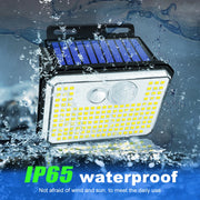 IP65 Waterproof Solar Outdoor Garden Lights Super Bright 148 LEDs