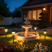 Solar Lamp Waterproof Outdoor Path Stake Lights for Landscape Garden