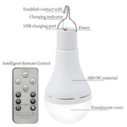 Solar Lights Waterproof USB Charged Hanging Emergency Sunlights