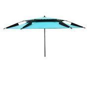 2.2M Double-Layer Folding Sunshade Outdoor Camping Umbrella Fishing