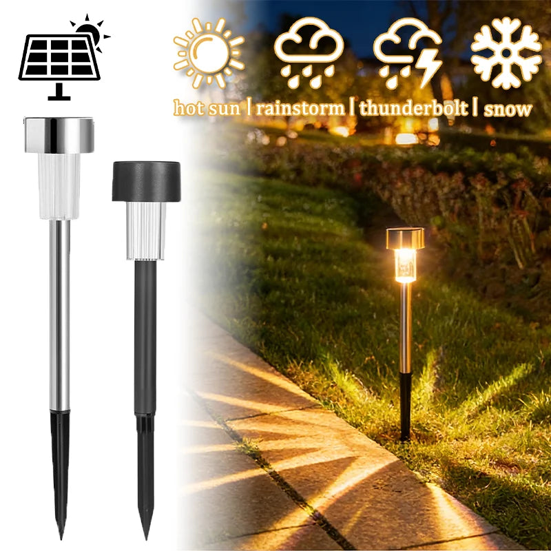 Outdoor Solar Garden Lights Waterproof Lantern Solar Powered Lamp