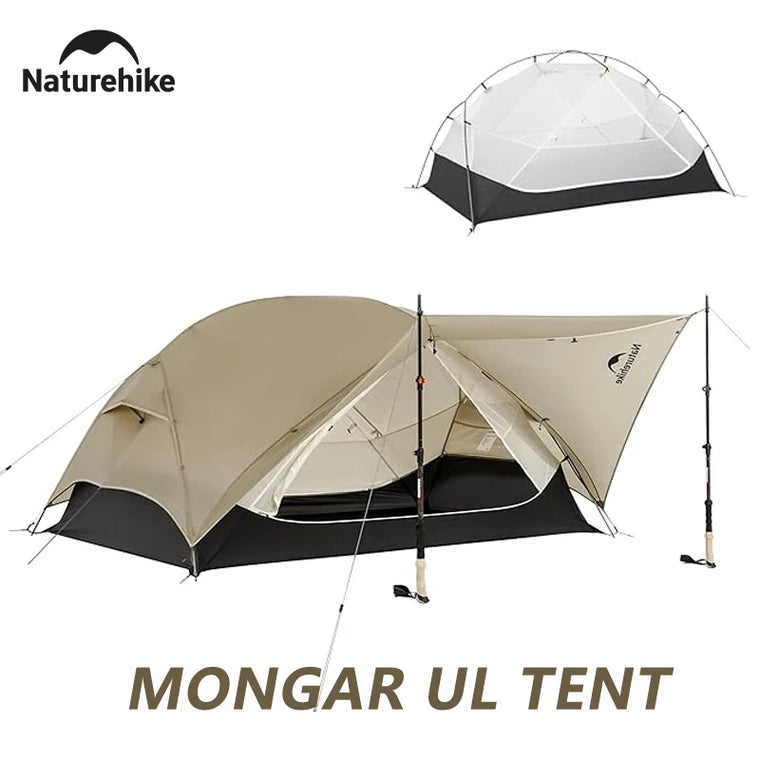 Naturehike Mongar UL Tent 1 2 Person Camping Outdoor Ultralight Tent