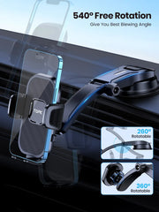 TOPK Car Phone Holder Gravity Stand for iPhone Xiaomi Samsung Car