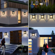 Solar Outdoor Waterproof LED Wall Light Powerful Solar Energy Lamp