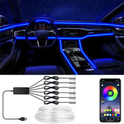 Flexible EL Wire Lights With App Control Ambient Atmosphere Strip