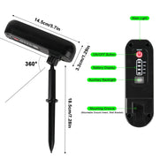 Solar Lights Outdoor Waterproof Solar Powered Garden Lawn Spot Light