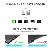 USB 3.0/Type C HDD Enclosure 2.5 inch SATA SSD External Hard Drive