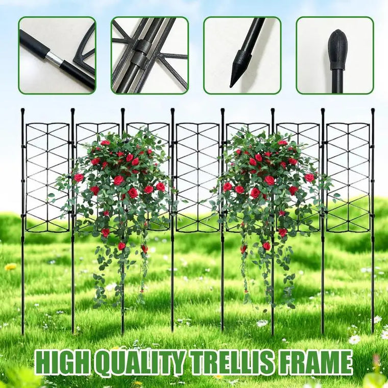 Garden Trellis for Climbing Plants Sturdy Plant Trellis Lattice Stake