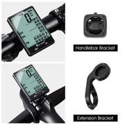 WEST BIKING 2.8" Large Screen Bicycle Computer Wireless Wired Bike