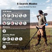 Waterproof Underground Gold Metal Detector Finder TX-910 MD910