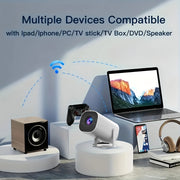 Portable HD 720P Projector with Remote