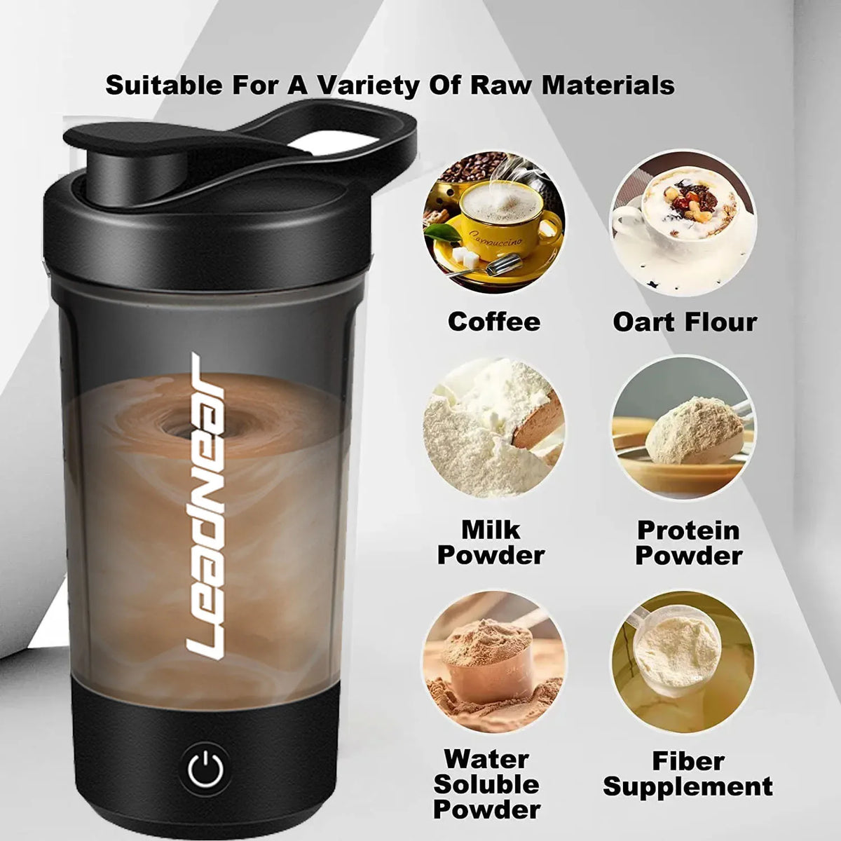 Electric Blender Cup Portable Blender Cup Milk Powder Protein Powder