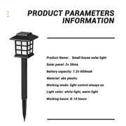 Outdoor Solar Lights Garden Lights Solar Powered Lamp Lantern