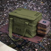 20L Camping Storage Bag Large Capacity Travel Tableware Handbag