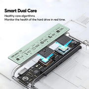 HDD Case Enclosure Box 2.5 SSD SATA To USB 3.2 With 5Gbps Adapter