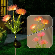 Solar Flower Lights Outdoor Waterproof Solar Garden Lighting For