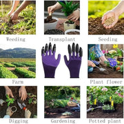 Garden Gloves with Digging Claws