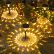 Solar Lamp Waterproof Outdoor Path Stake Lights for Landscape Garden