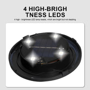 Solar Garden Lights Outdoor, Waterproof Solar Powered Stone