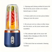 Portable Fruit Juice Blenders Summer Personal Electric Mini Bottle