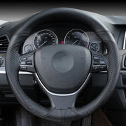 Genuine Leather Car Steering Wheel Cover Soft Anti slip