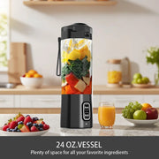 Portable Electric Juice Maker Blender 700ML USB Rechargeable Fruit