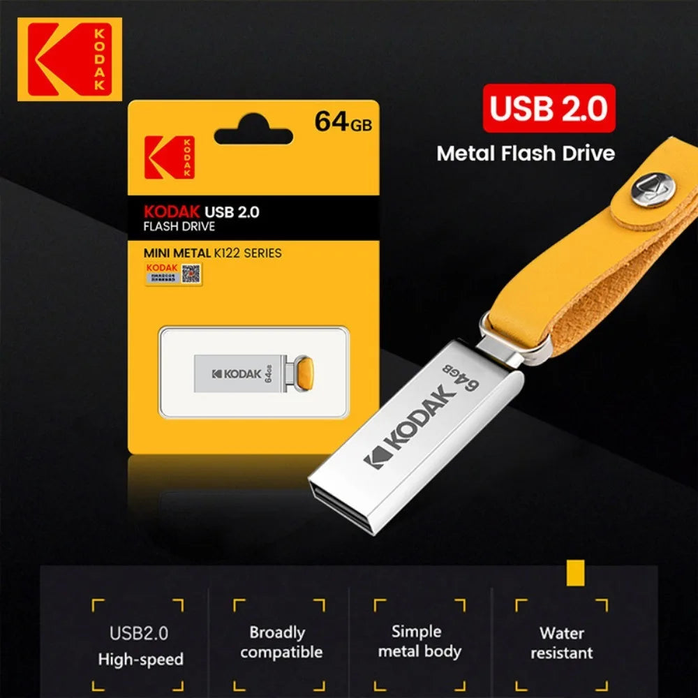 Kodak K122 USB2.0 mini full metal USB flash drive high speed car