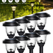 Solar Lights Outdoor Waterproof Dusk to Dawn Solar Powered Pathway